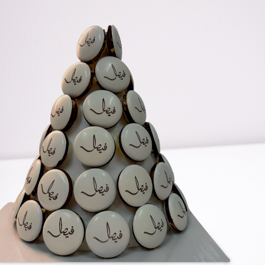 Beligium Chocolate Tower flatdome printed